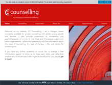 Tablet Screenshot of cc-counselling.co.uk